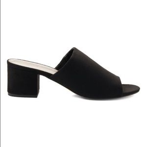 Aldo black Mules